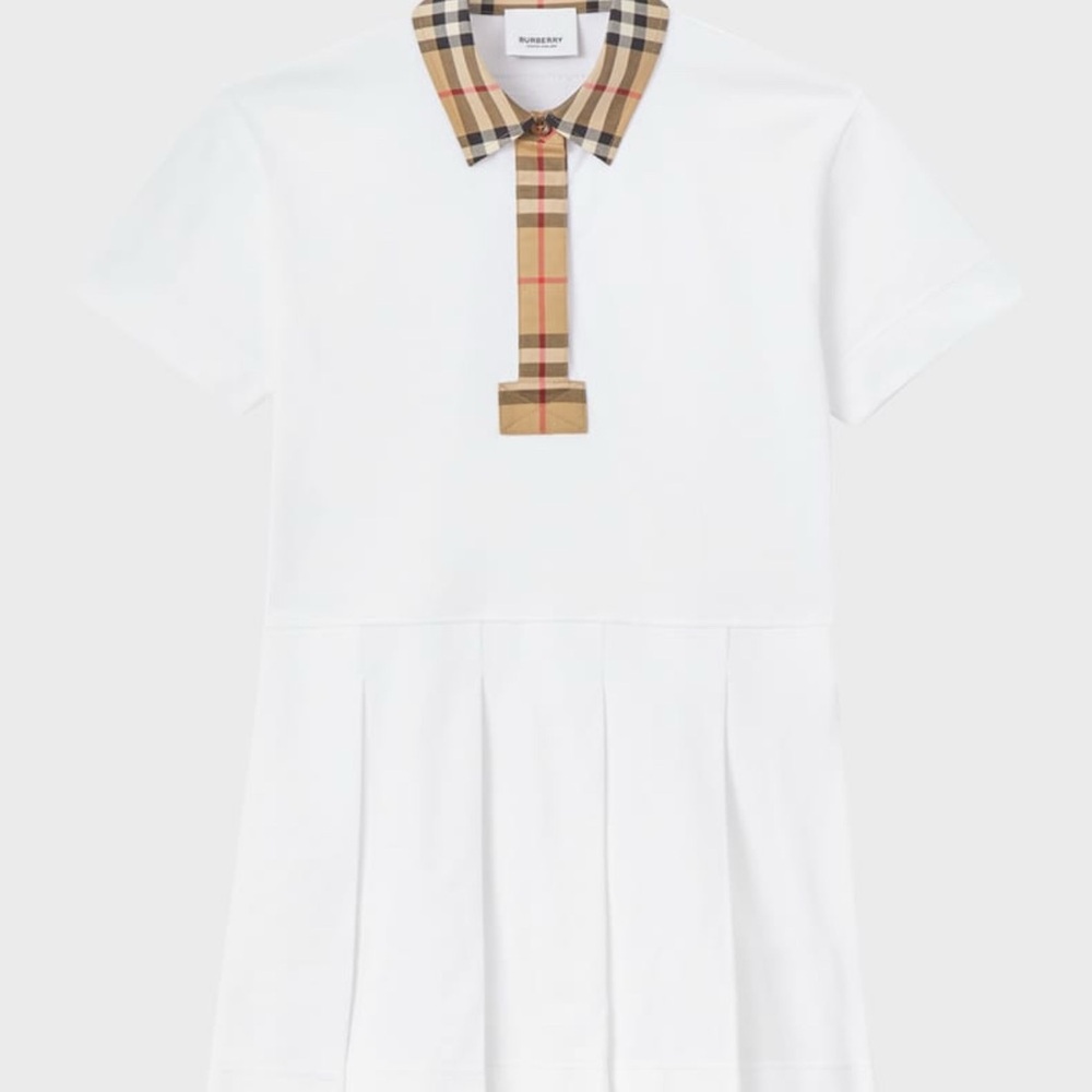 Burberry Girl's Sigrid Vintage Check Polo Shirt Dress
